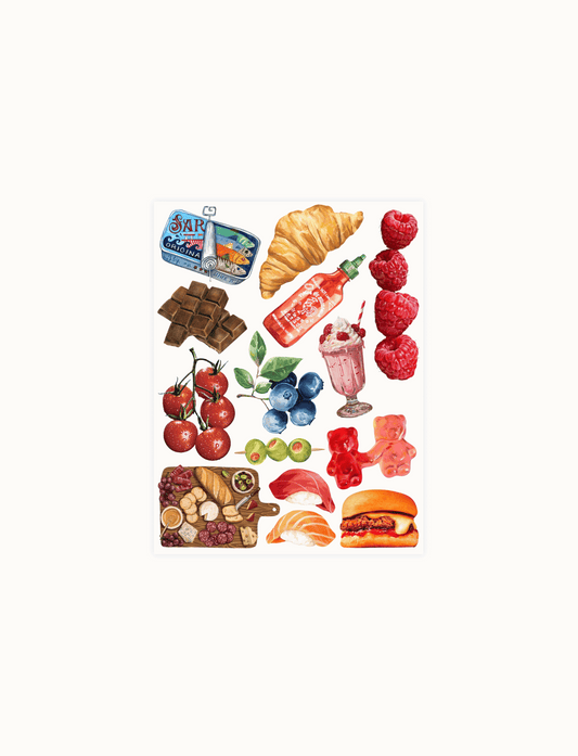 Foodie Sticker Sheet