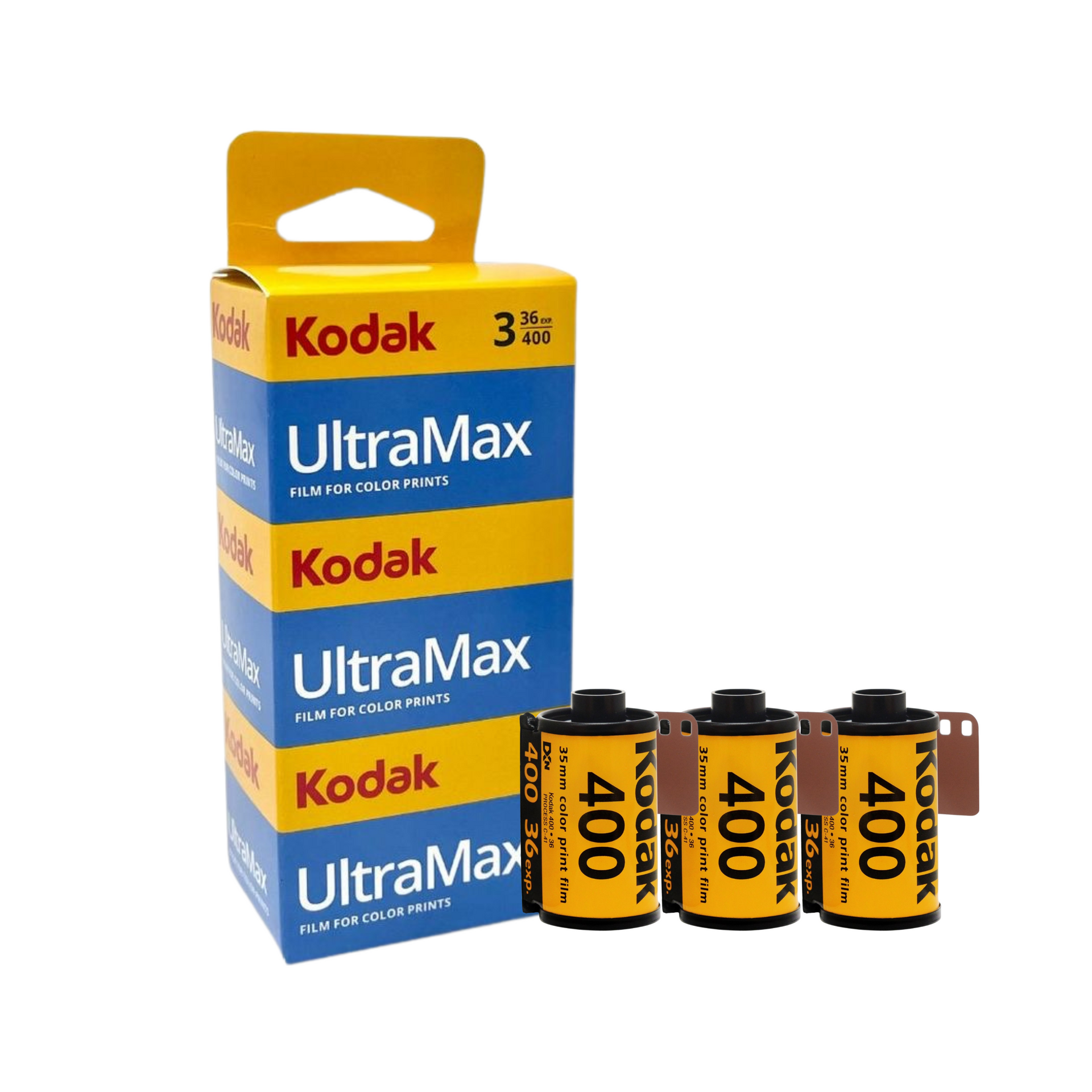 Kodak Ultramax 400 35mm Film (36 exposures) - 3 Pack – Ubuntu Film Co